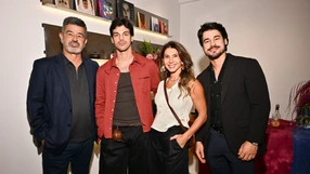 Paulo Cesar Nascimento, Guilherme Paganini, Helena Paganini e VictorPaganini