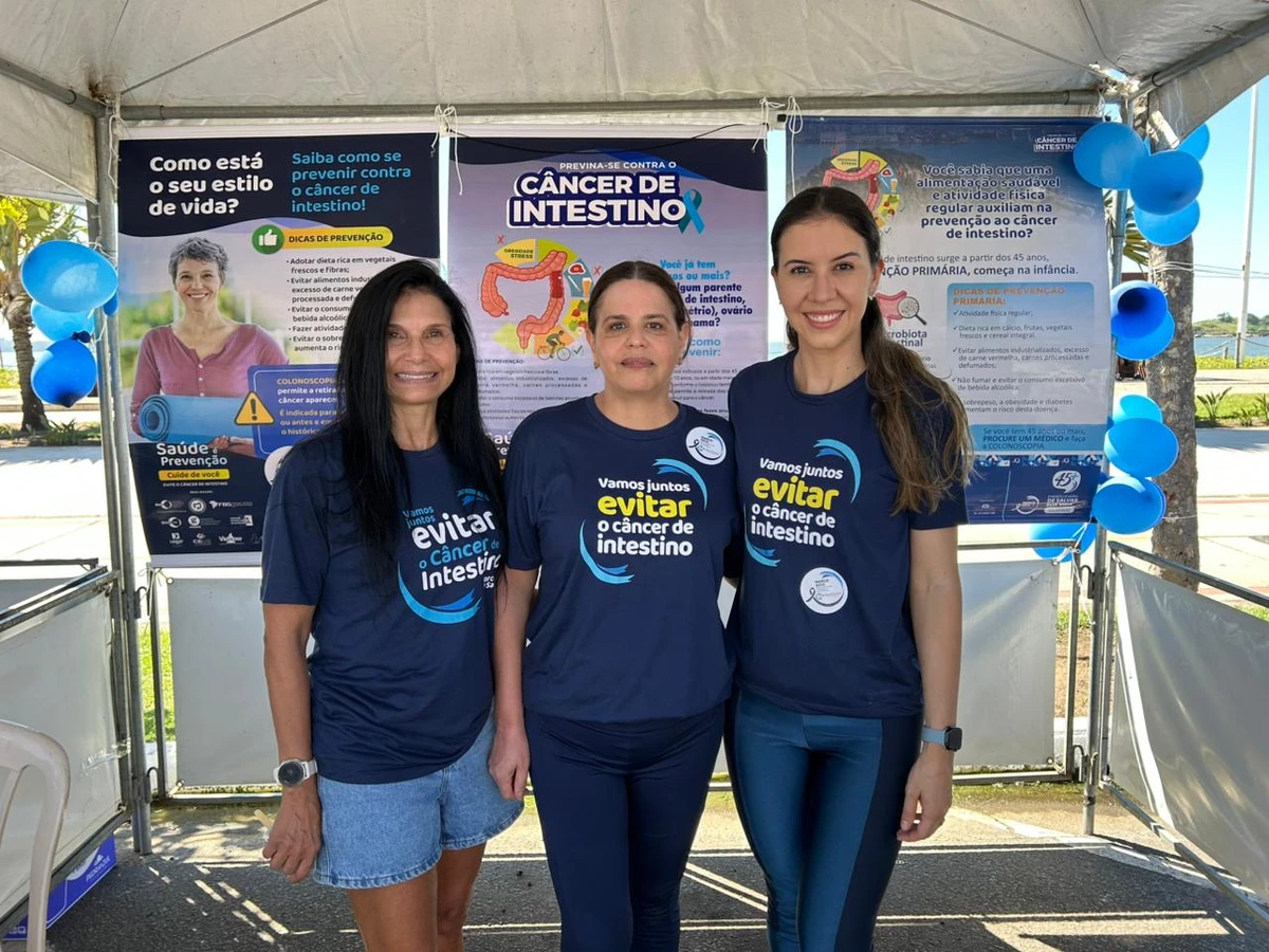 As médicas Martha Cruz Sperandio, Roseane Bicalho e Sarah Pilon