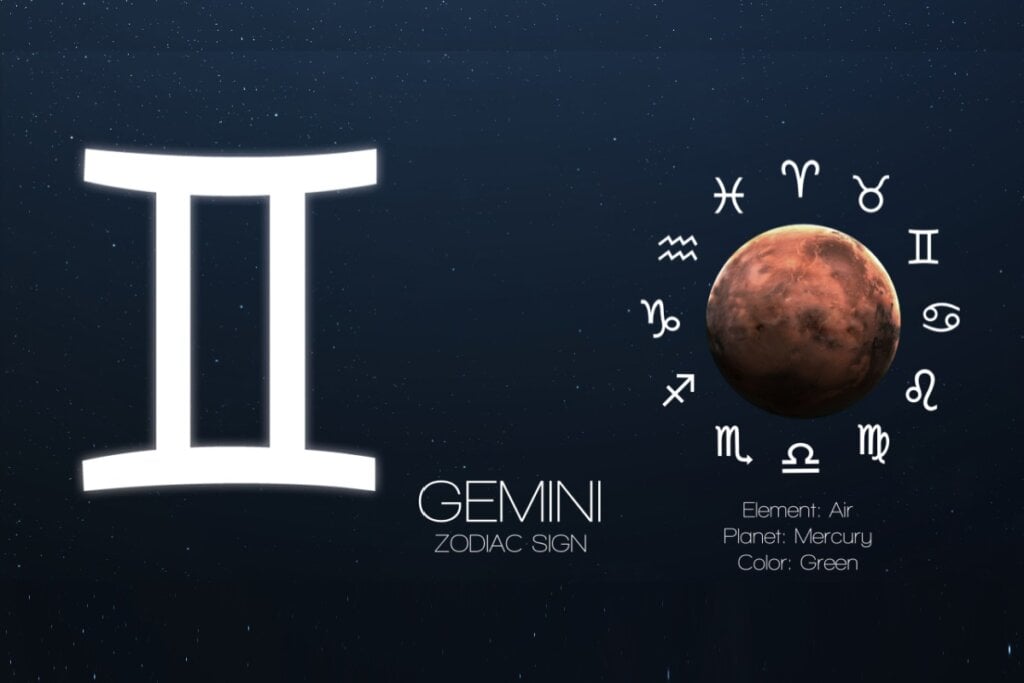 Guiados por Mercúrio, o nativo de Gêmeos se destaca pela comunicação, curiosidade e agilidade mental (Imagem: Vadim Sadovski | Shutterstock)