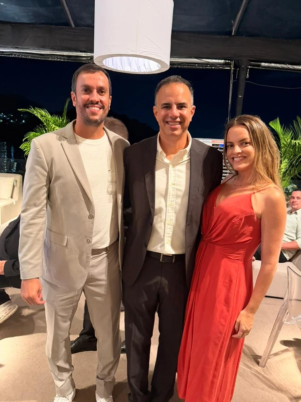 Marcio Ribeiro, Bruno Bourguignon e Carla Sobreira