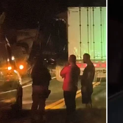 Vítima de 84 anos chegou a ser socorrida, mas não resistiu; rodovia foi interditada em Rio Novo do Sul, no Sul do Espírito Santo