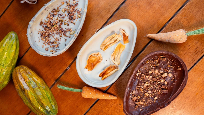 Ovos de Páscoa trufados da chocolateria Capitão Redighieri