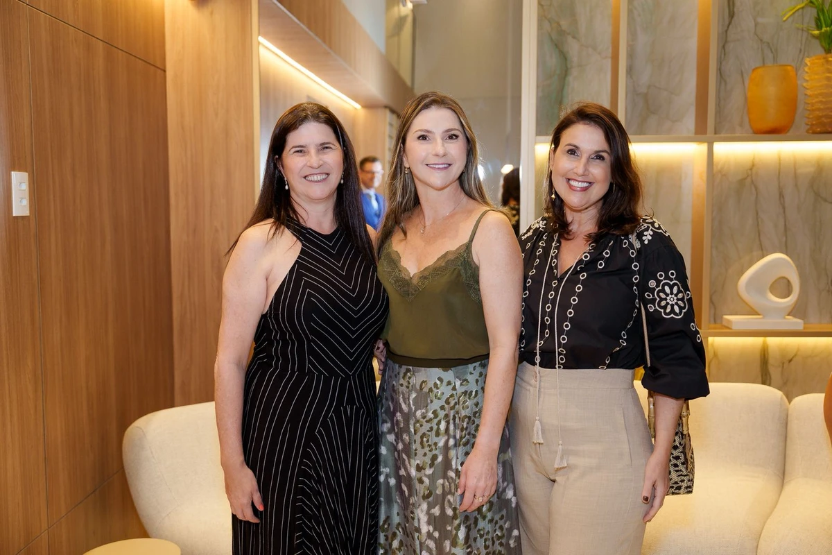 Carla Lacerda, Lelian Lacerda e Renata Rasseli