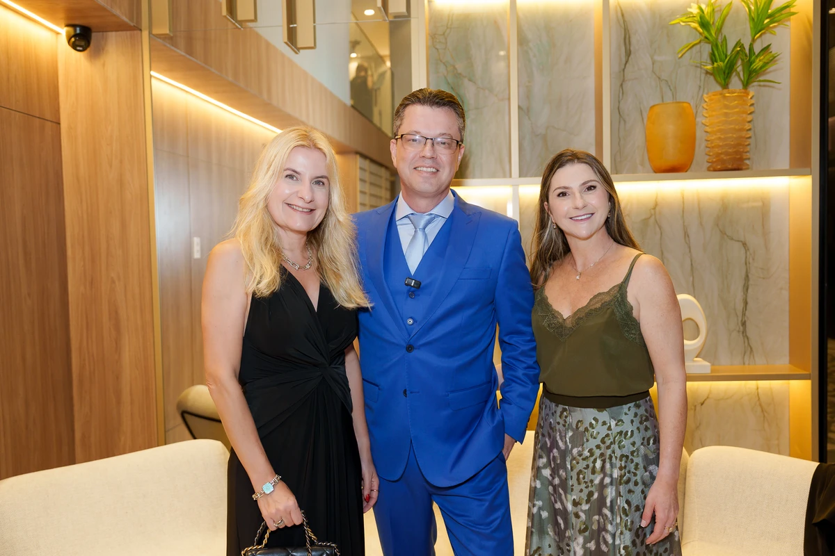 Daniela Andrade, Paulo Mansur e Lelian Lacerda