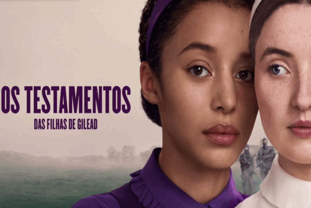 “Os Testamentos: Das Filhas de Gilead” retorna ao universo distópico de Gilead pelo olhar de duas jovens que ousam questionar o regime (Imagem: Reprodução digital | Disney+)