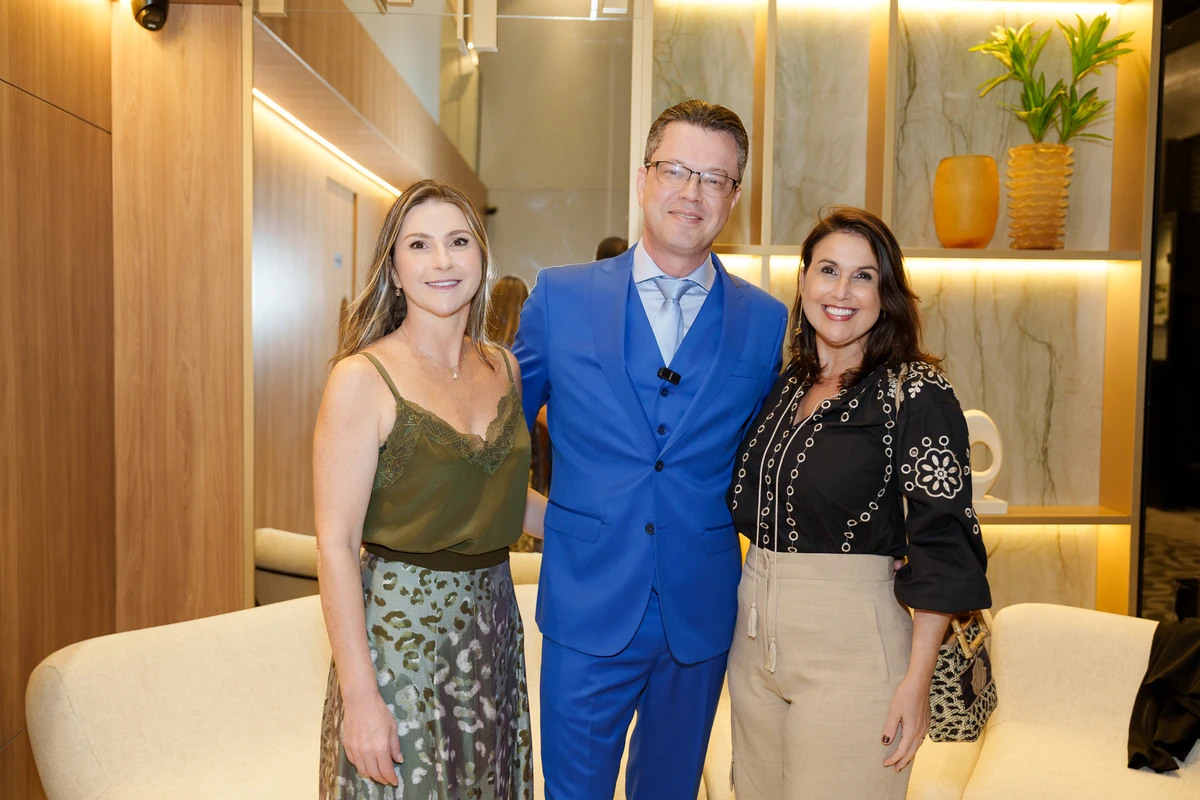 Lelian Lacerda, Paulo Mansur e Renata Rasseli