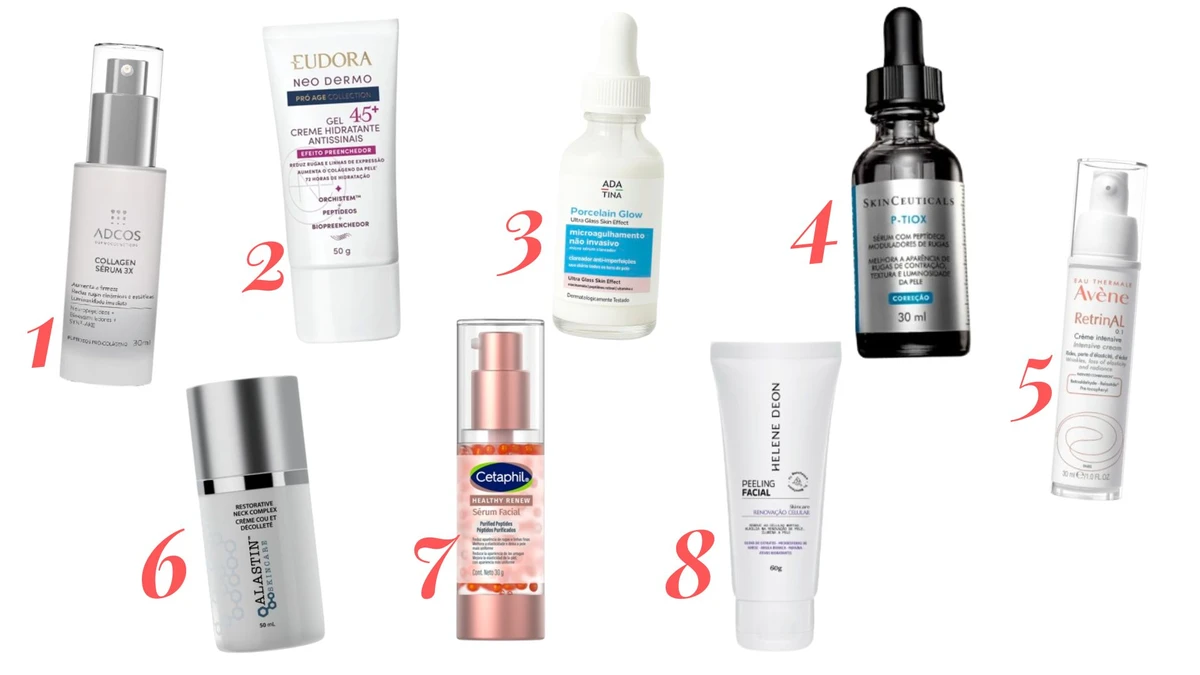 Produto com peptídeos