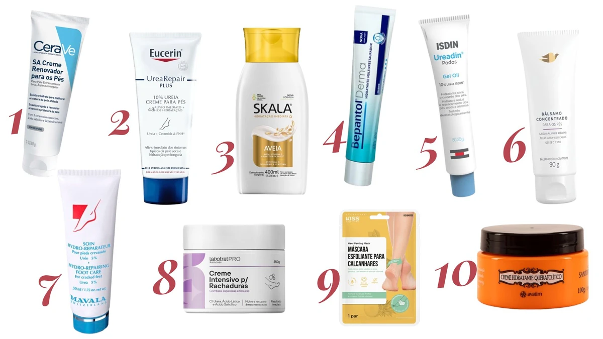 Produtos para os pés