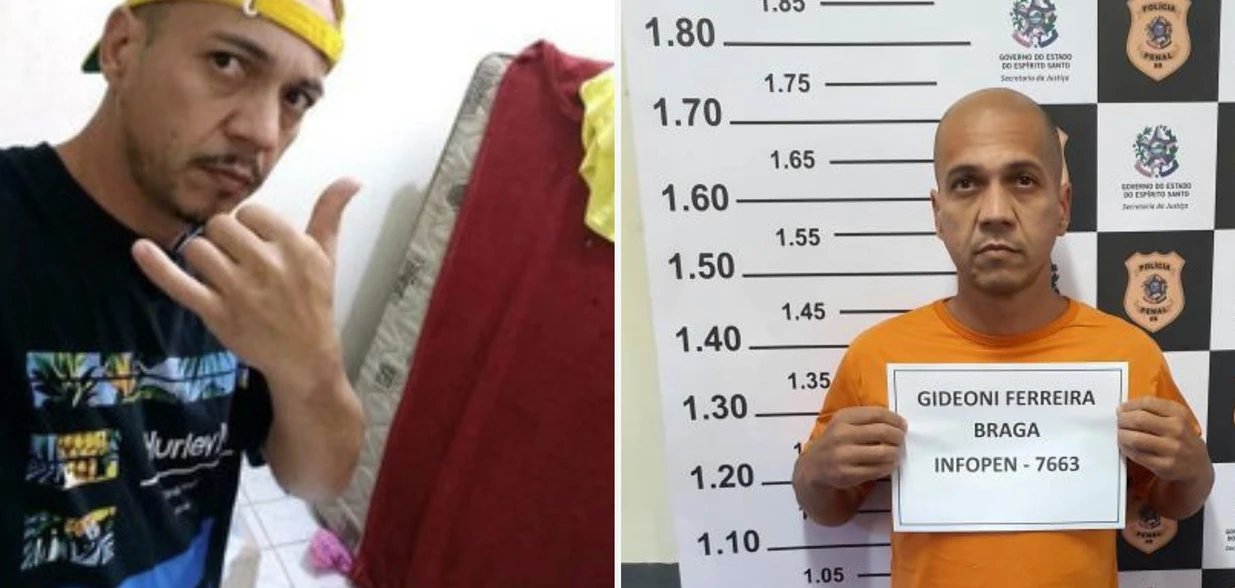 Gideon Ferreira Braga é suspeito de cometer o crime e está foragido; denúncias podem ser feitas pelo Disque-Denúncia 181