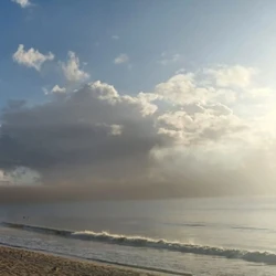 Fenômeno foi visto no início da manhã desta quinta-feira (26)