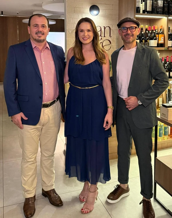 Alexandre Miolo, Francielly Ramos e Marcelo Vargas