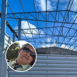 Wilson dos Reis de Jesus, de 59 anos, trabalhava a mais de 5 metros de altura quando se desequilibrou; ele chegou a ser socorrido, mas não resistiu