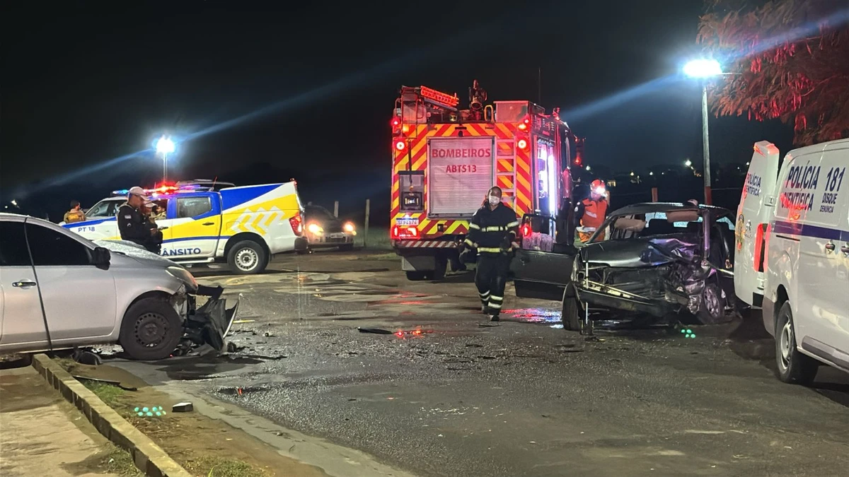 Acidente na serra deixou um morto e dois feridos na Serra por Cris Martinelli
