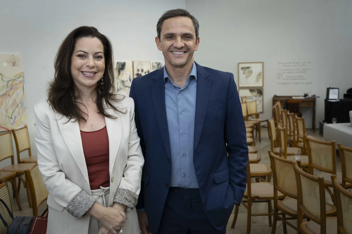 Fabricia Boechat e Thiago Santos