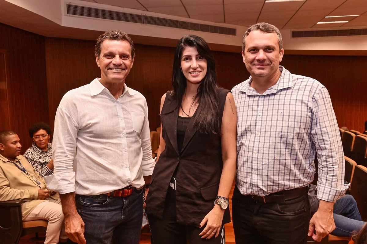 Heliomar Venâncio, Miriam e Jefferson Hubner