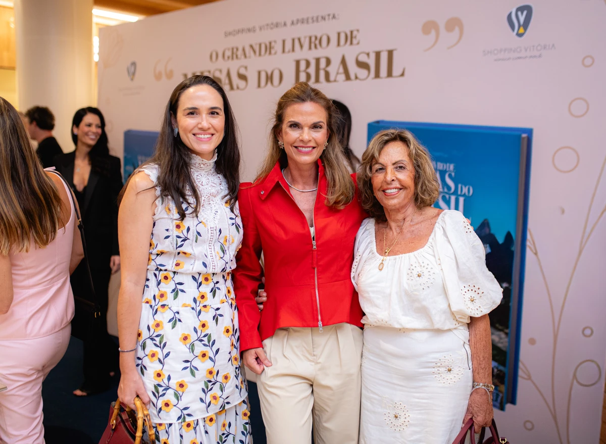 Junia Perenzin, Mariana Buaiz e Vera Perenzin