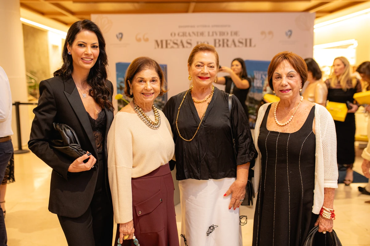 Laila Nemer, Soeli Gama, Helvia Abaurre e Alzira Torres