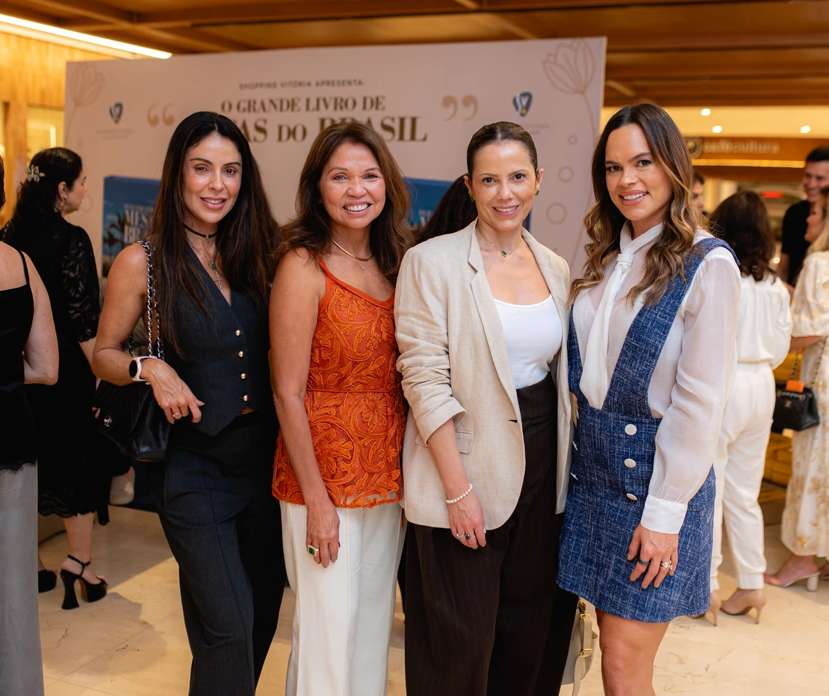 Márcia Gabriella Barros, Ana Clark, Tici Tibério e Andressa Allen