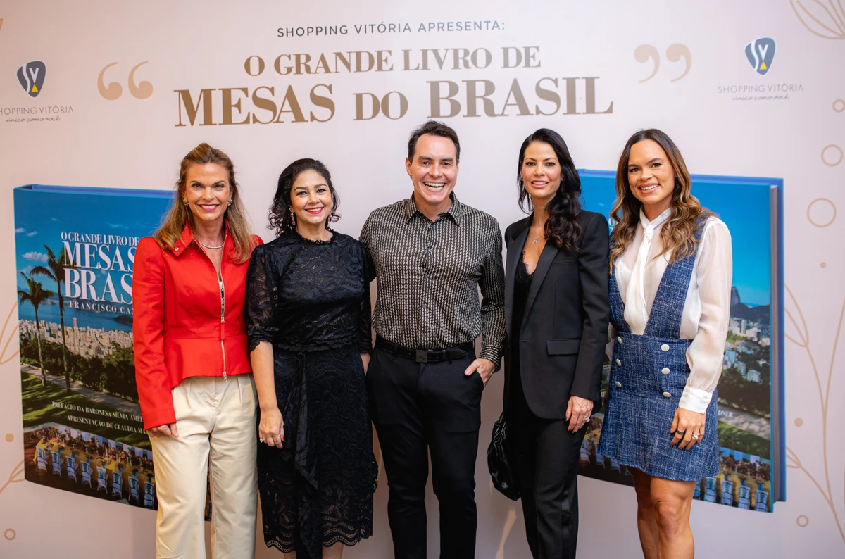 Mariana Buaiz, Andrea Paula Michelini, Francisco Campelo, Laila Nemer e Andressa Allen
