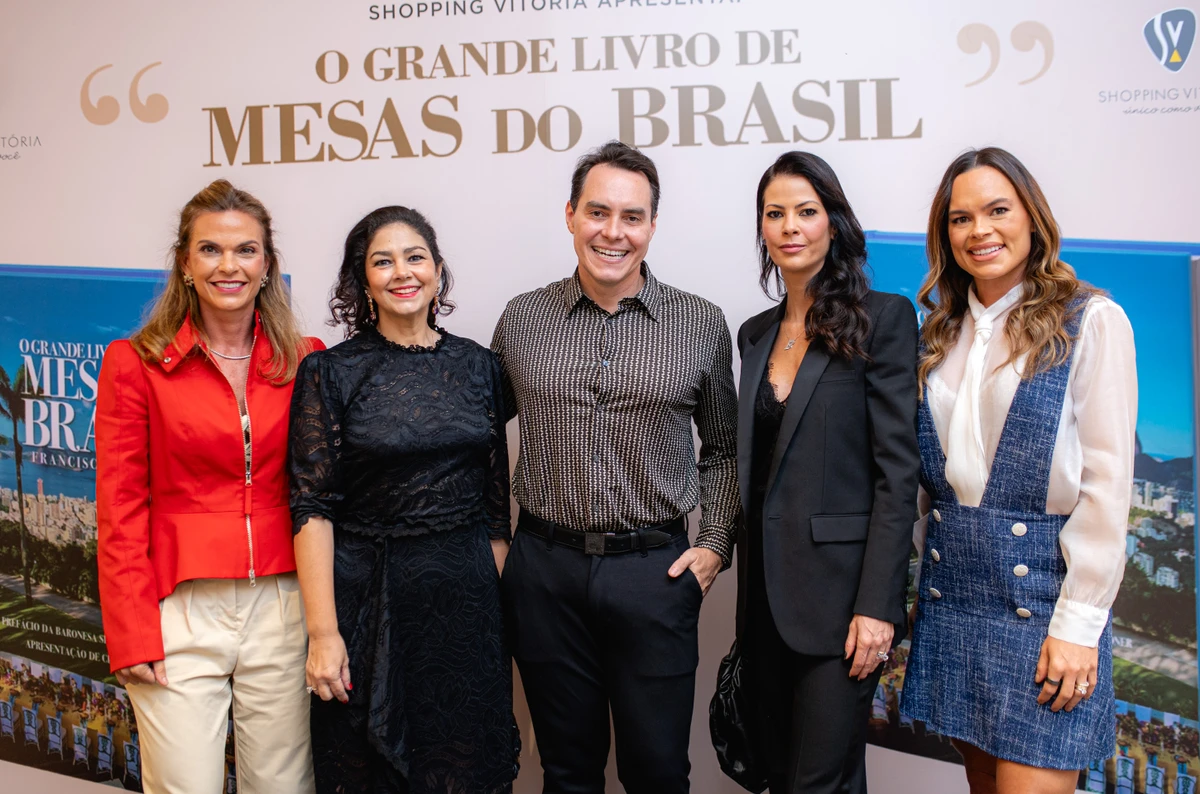 Mariana Buaiz, Andrea Paula Michelini, Francisco Campelo, Laila Nemer e Andressa Allen