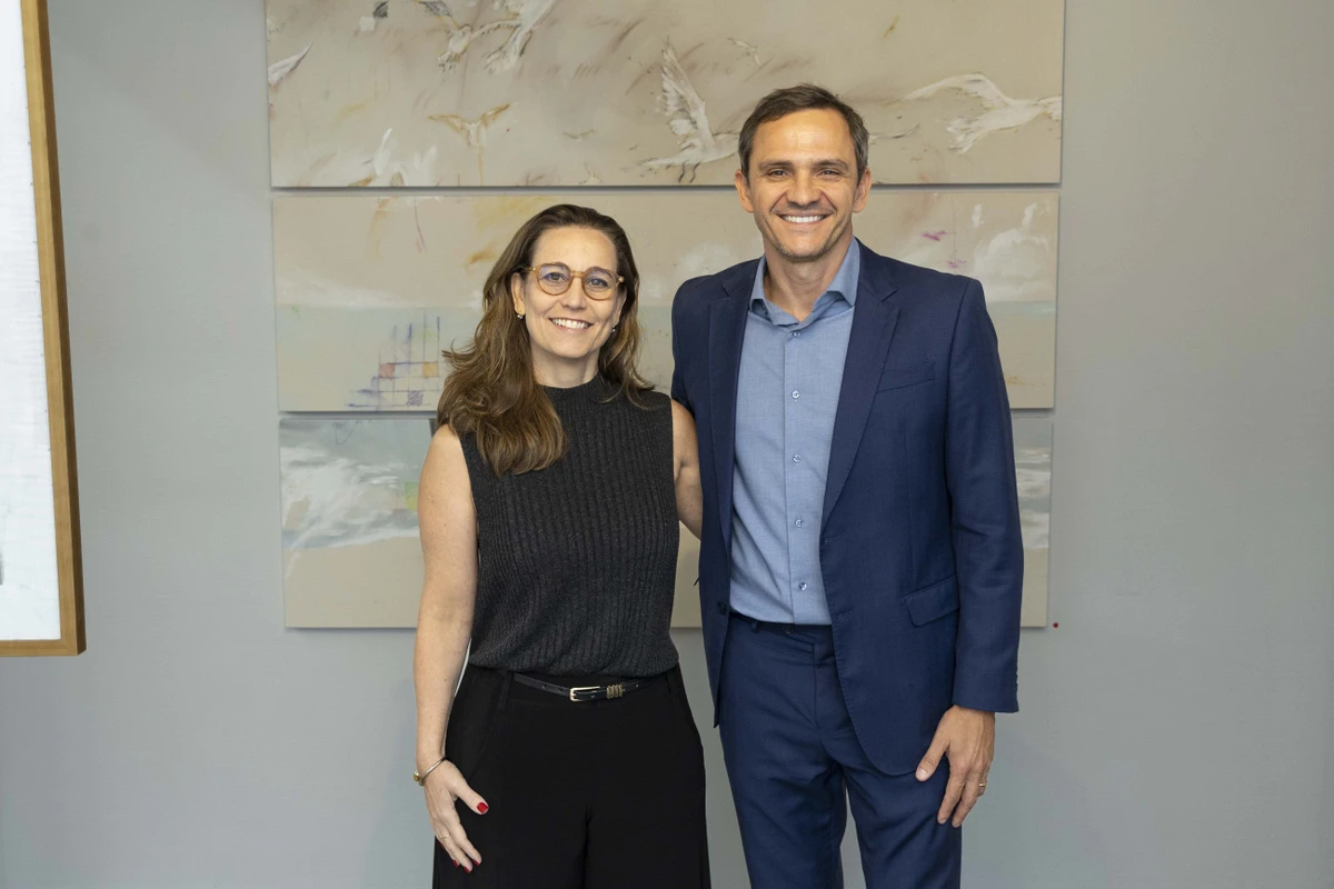 Patricia Gouvea e Thiago Santos