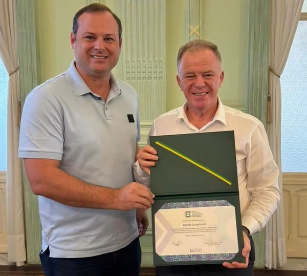 Victor Linhalis e Renato Casagrande