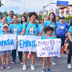 A concentração está marcada para 8 horas, na altura do Quiosque 1. Evento tem como tema "Inclusão não abro mão"