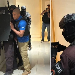 Equipes da Polícia Militar isolaram a área e acionaram o Batalhão de Operações Especiais (Bope) para conduzir a negociação