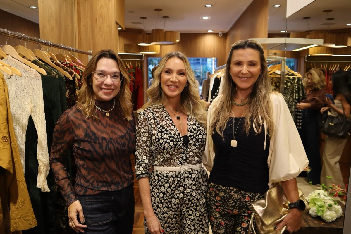 Andreia Lopes, Fernanda Caliari e Renata Pimentel