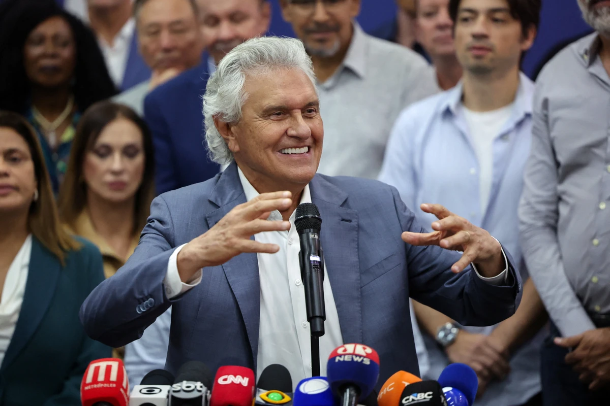 Brazil's Goias State Governor Ronaldo Caiado, of the Social Democratic Party (PSD)