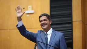 Novo comandante do Executivo estadual já teve compromisso público poucas horas após assumir o cargo, nesta quinta-feira (2)