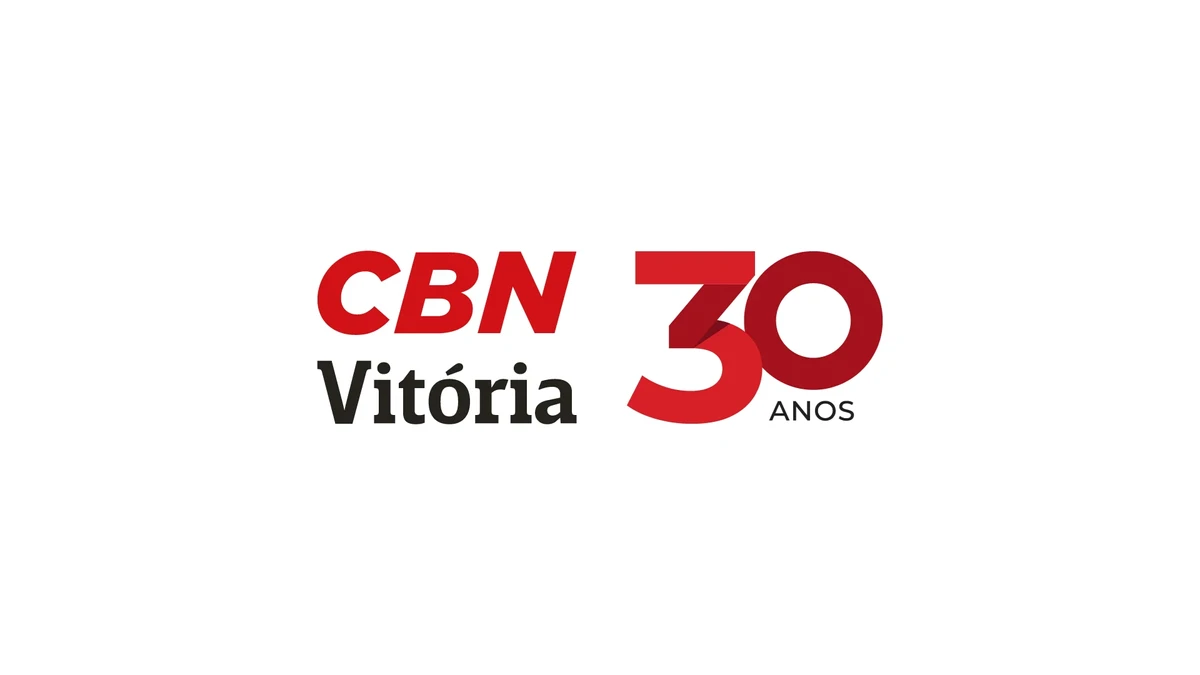 Marca comemorativa de 30 anos da CBN Vitória