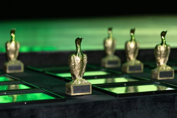 Troféu do Prêmio Biguá
