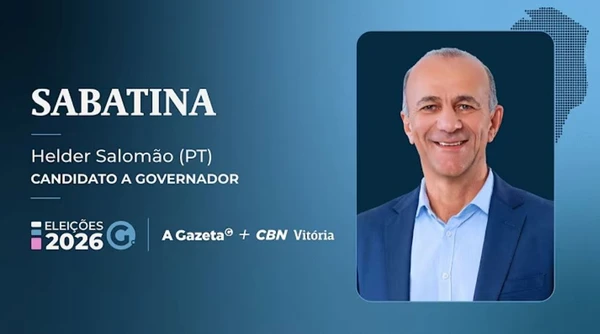 Helder Salomão / Candidato ao Governo do ES será sabatinado por jornalistas da Rede Gazeta