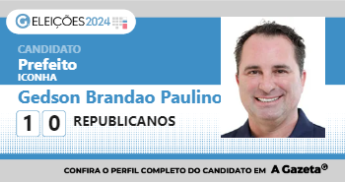 Santinho de Gedson Brandao Paulino