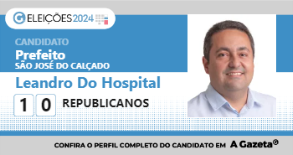 Santinho de Leandro Do Hospital