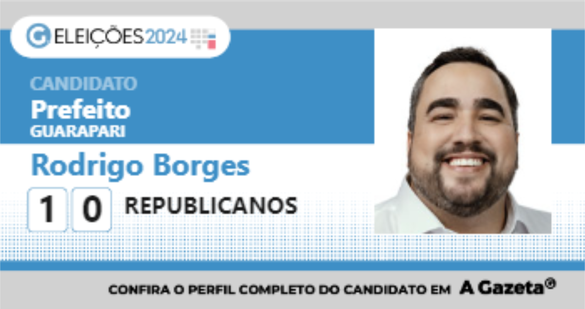 Santinho de Rodrigo Borges