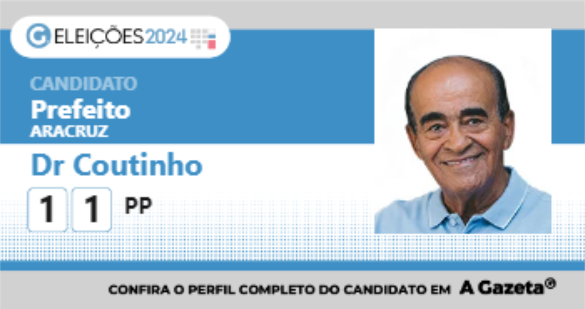 Santinho de Dr Coutinho