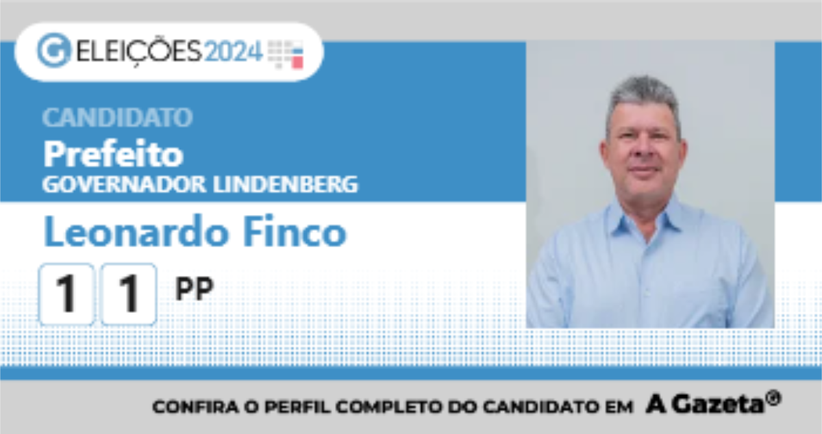 Santinho de Leonardo Finco