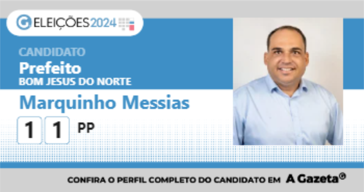 Santinho de Marquinho Messias