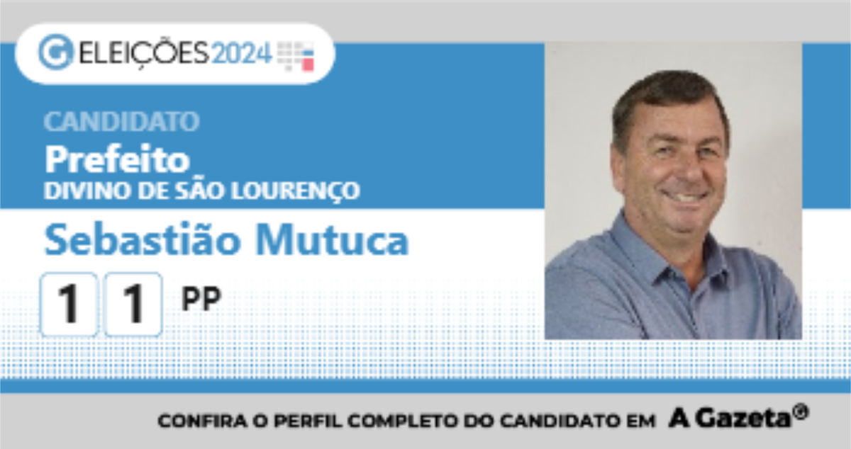 Santinho de Sebastião Mutuca