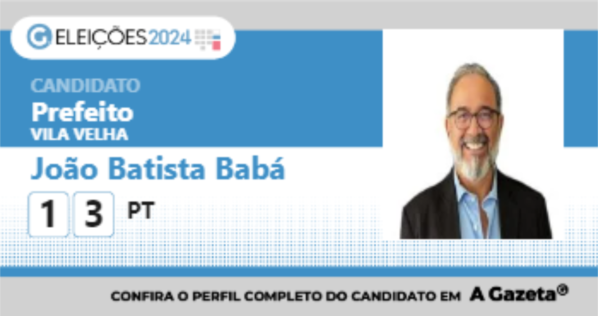 Santinho de João Batista Babá