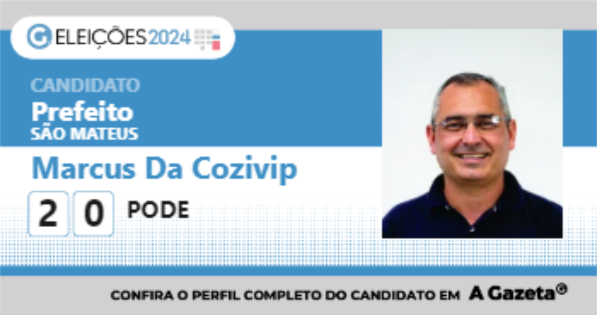 Santinho de Marcus Da Cozivip