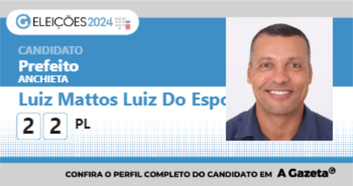 Santinho de Luiz Mattos  Luiz Do Esporte 