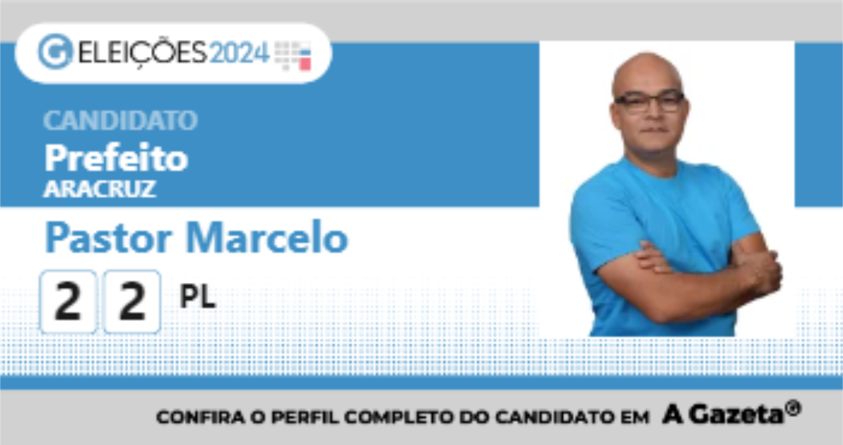 Santinho de Pastor Marcelo