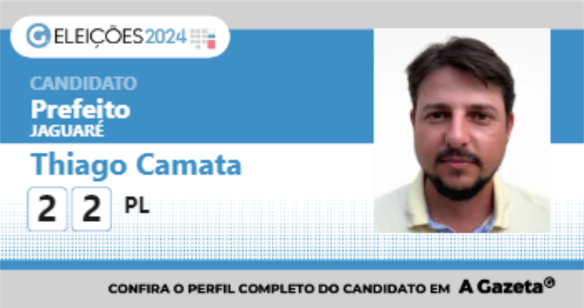 Santinho de Thiago Camata