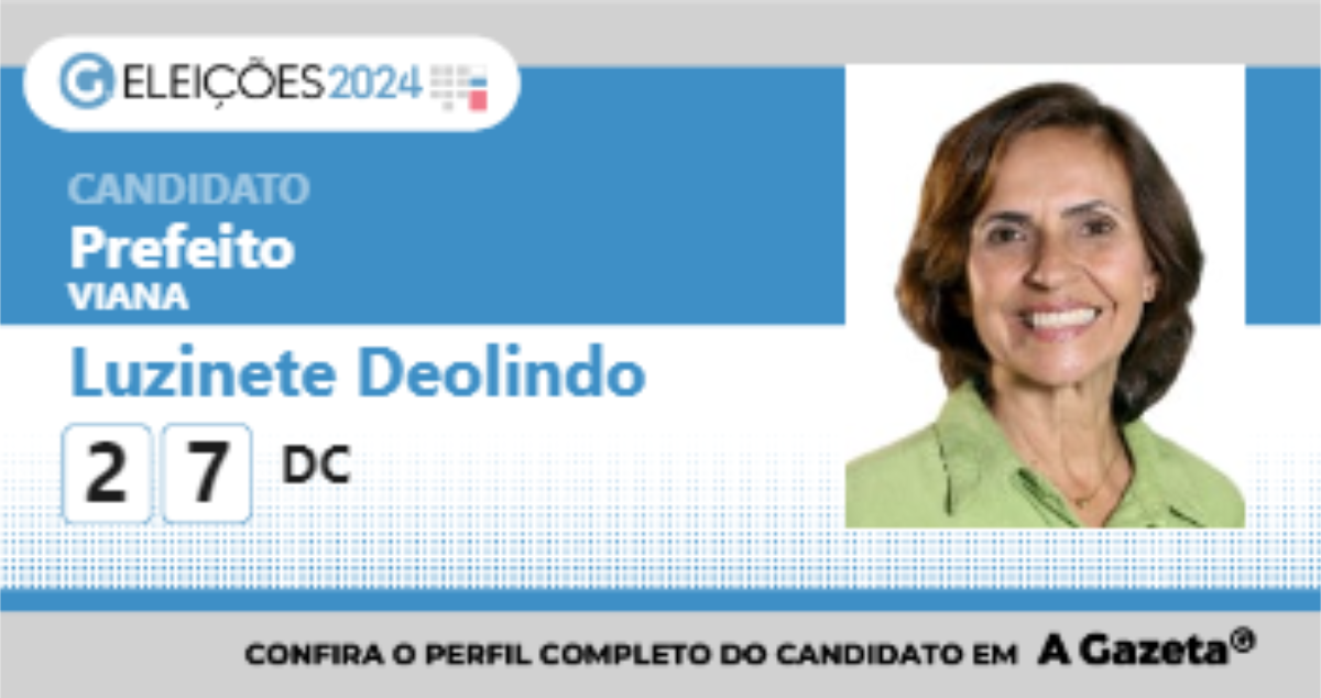 Santinho de Luzinete Deolindo