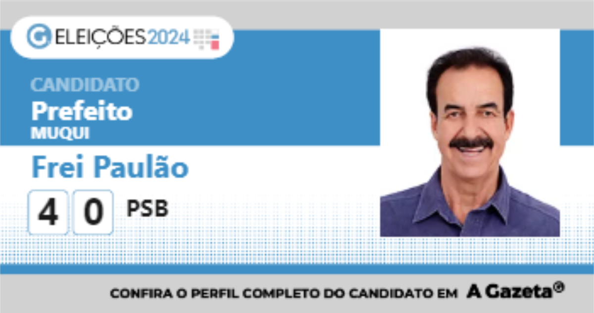 Santinho de Frei Paulão