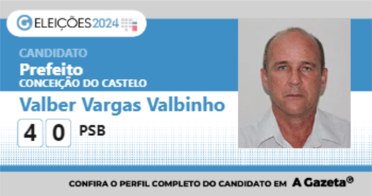 Santinho de Valber Vargas Valbinho