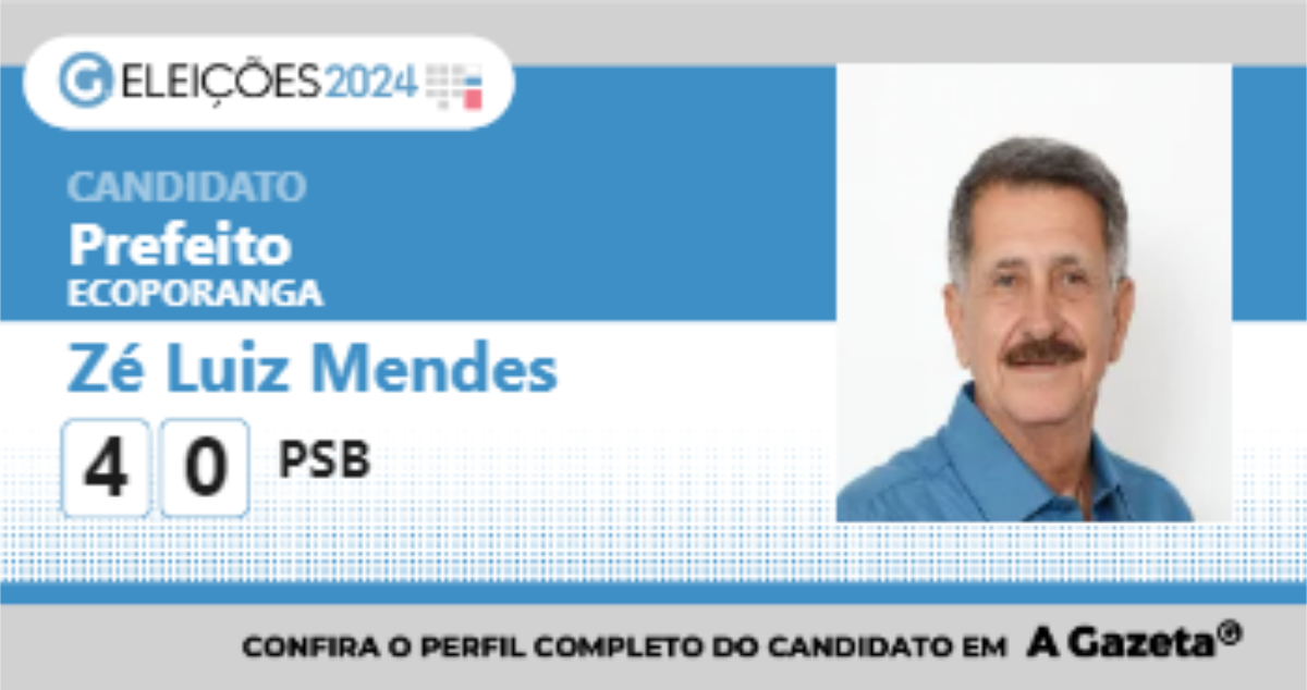 Santinho de Zé Luiz Mendes